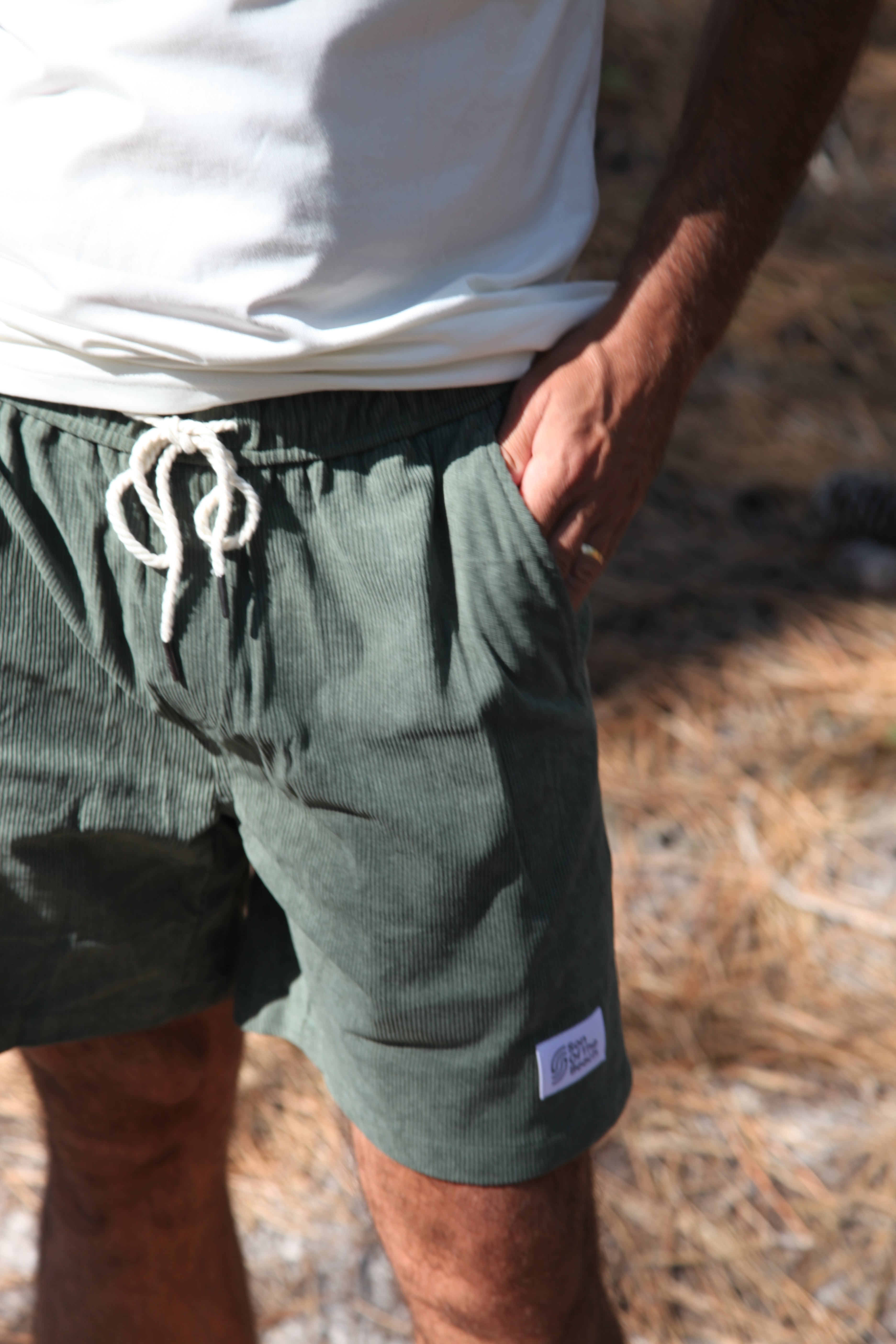 Short en velours