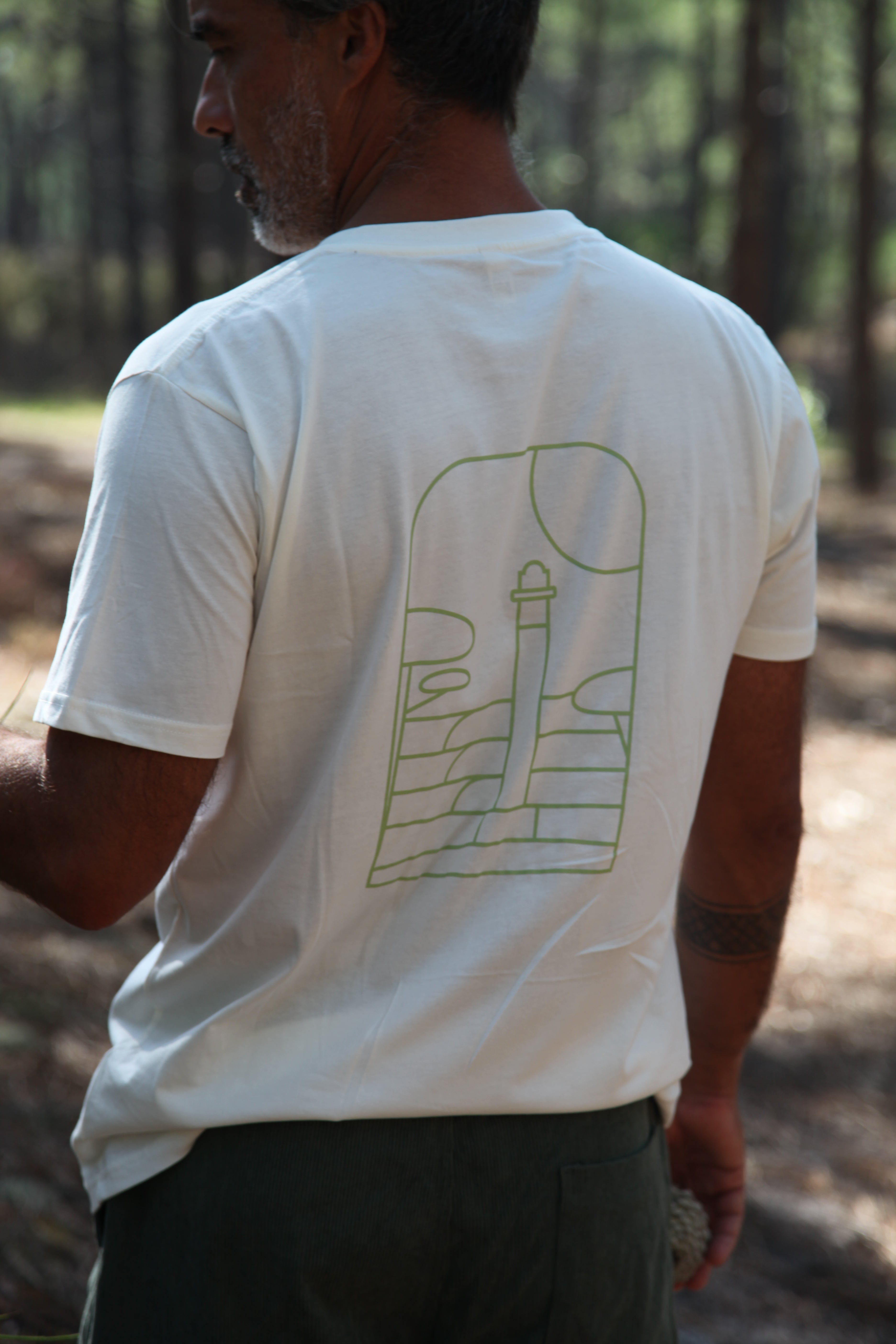 T-shirt Cap-ferret minimaliste