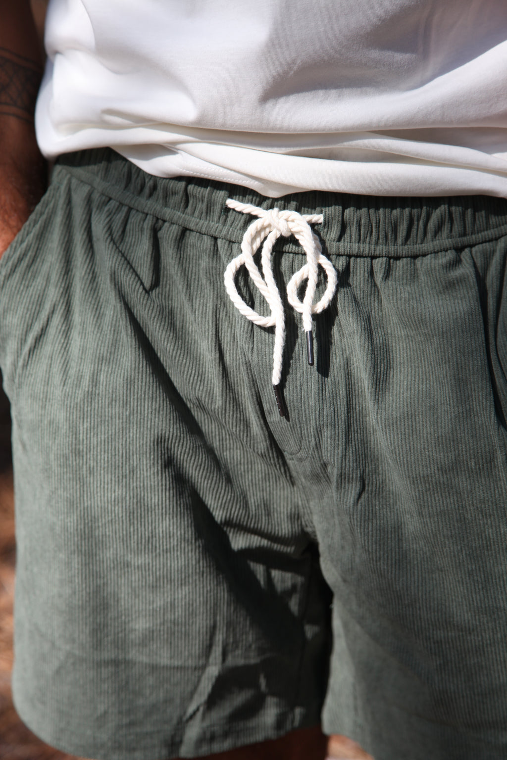 Short en velours