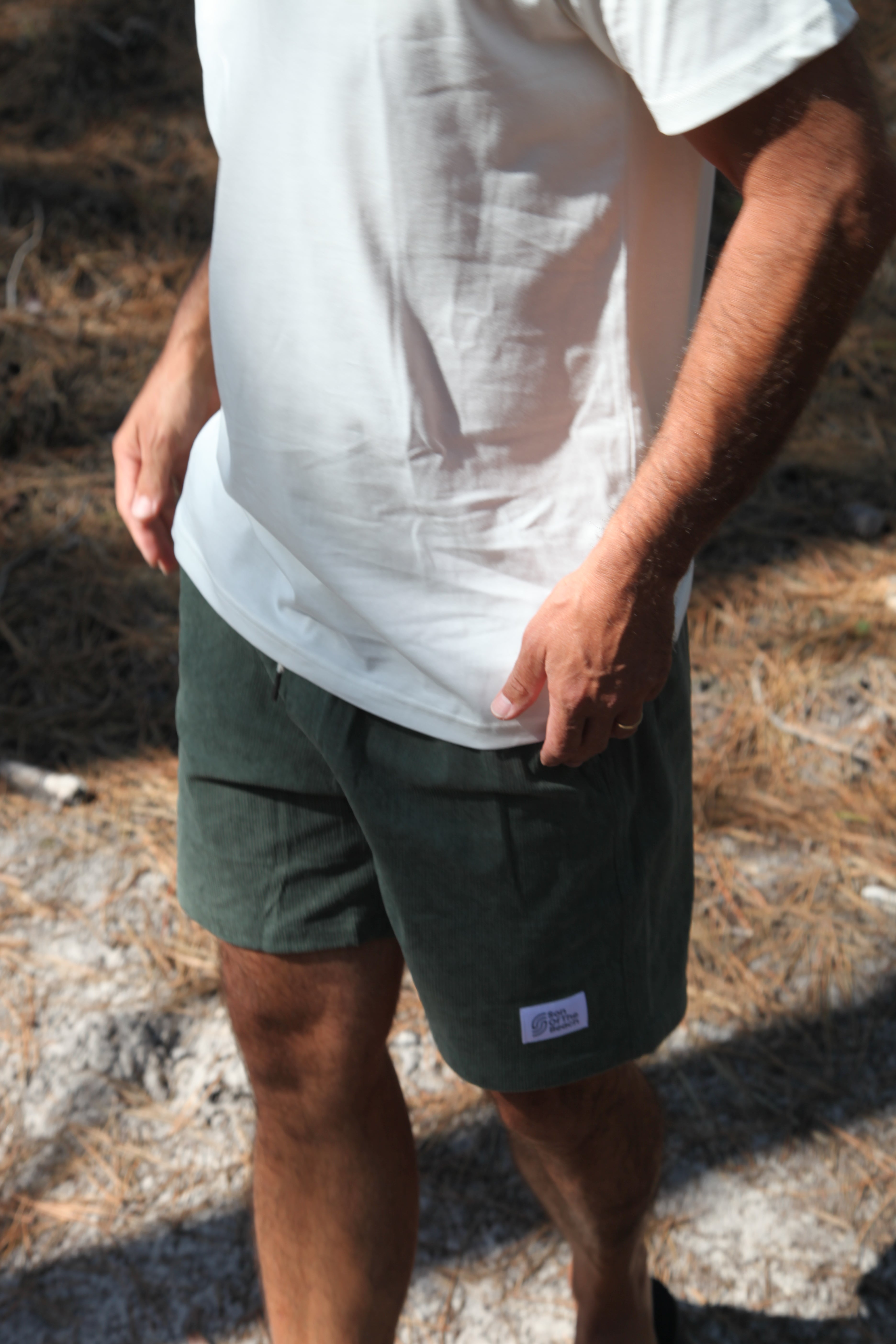 Short en velours